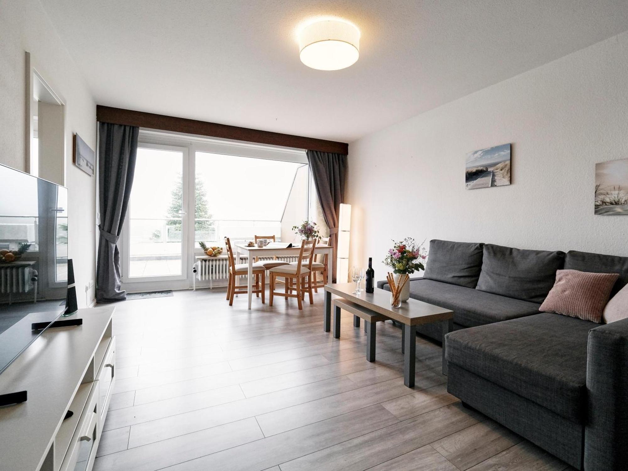 Kuestenliebe -Mit Traumhaftem Meerblick Und Balkon Φλένσμπουργκ Εξωτερικό φωτογραφία